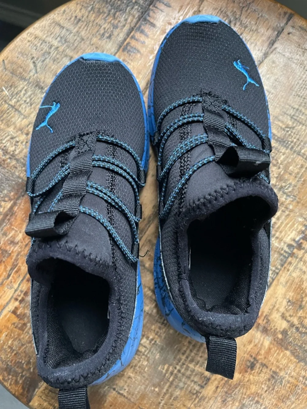 Kids' One4all 2.0 Sneaker Slip-On Shoes Black-Blue 1.5C US - Picture 8 of 16